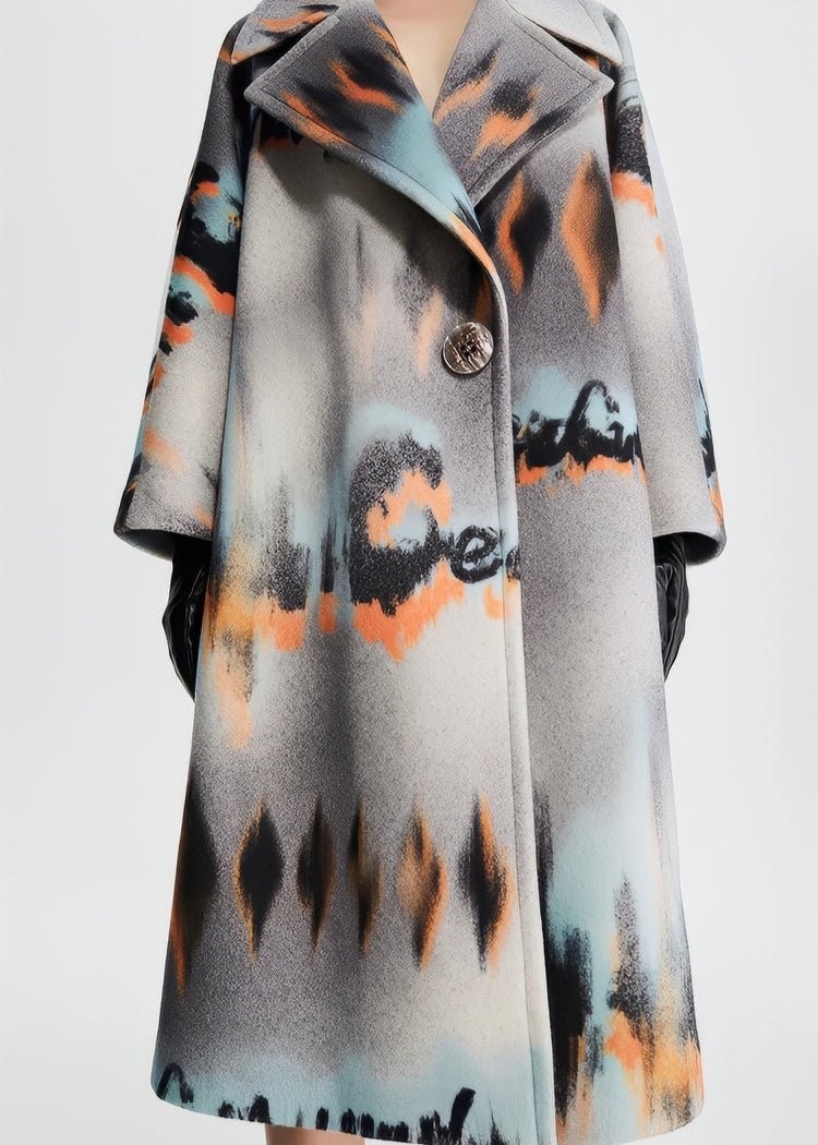 TWEED SILHOUETTE LONG COAT - Vera Lumina