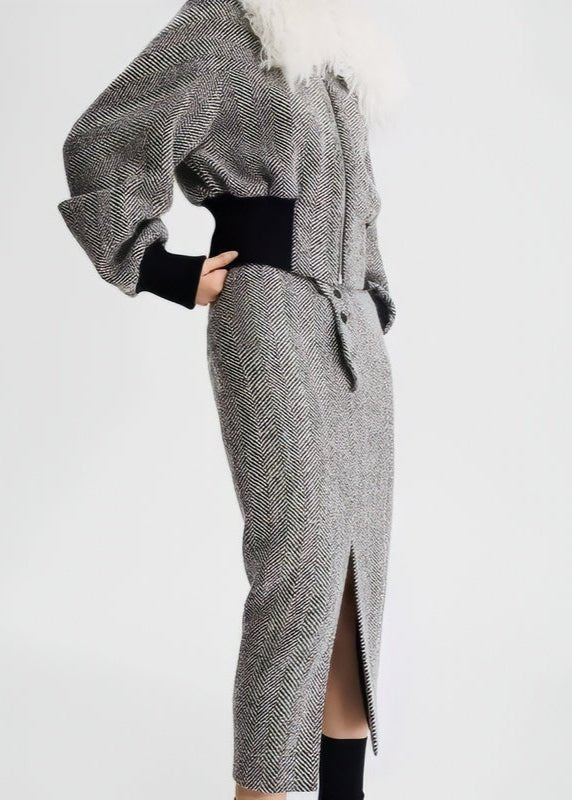 tweed wool skirt - Vera Lumina