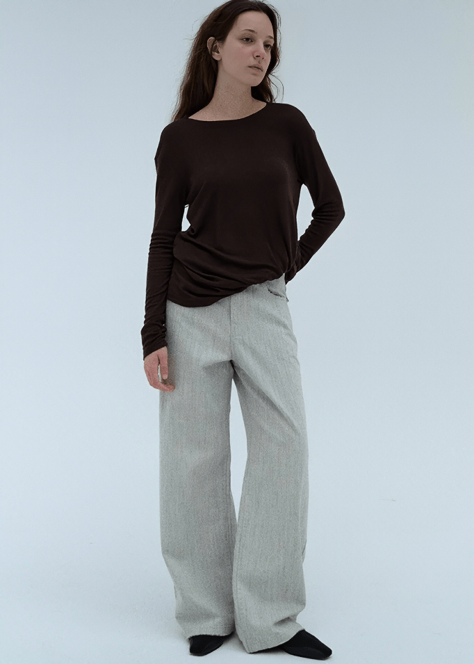 TWISTED DRAPE TOP - Vera Lumina