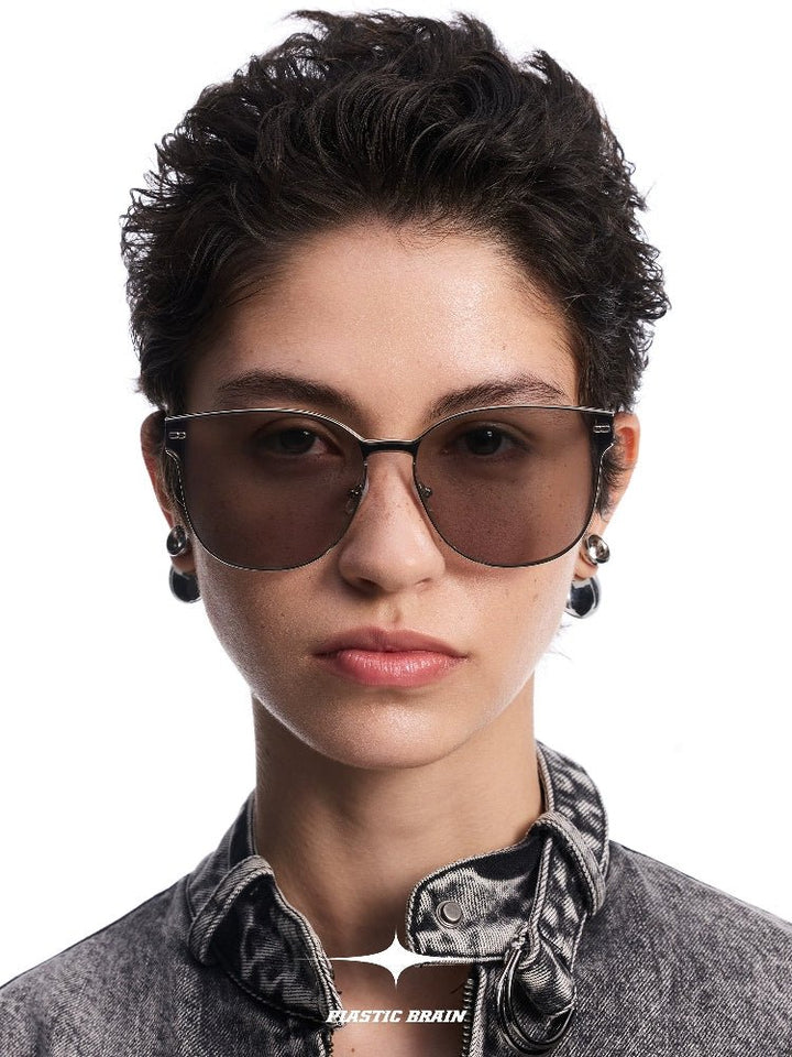 Ultra - light metal sunglasses - Vera Lumina