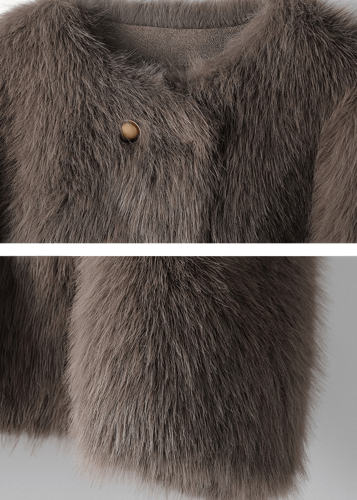 VELOUR FUR JACKET - Vera Lumina