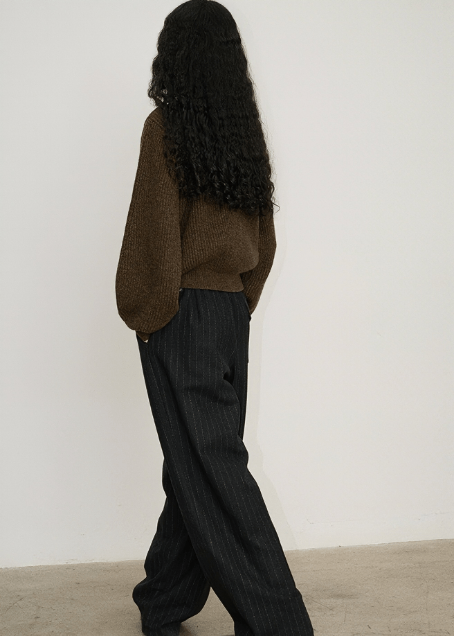 VOLUMINOUS SLEEVE KNIT - Vera Lumina