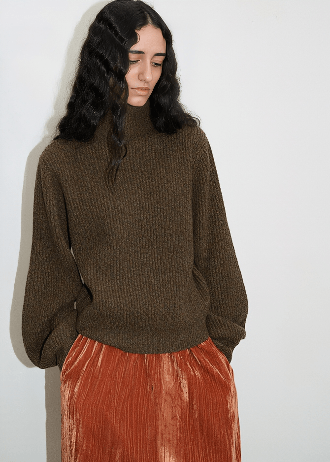 VOLUMINOUS SLEEVE KNIT - Vera Lumina