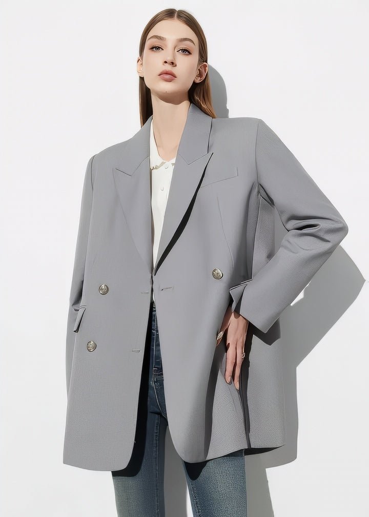 W - Button Tailored Jacket - Vera Lumina