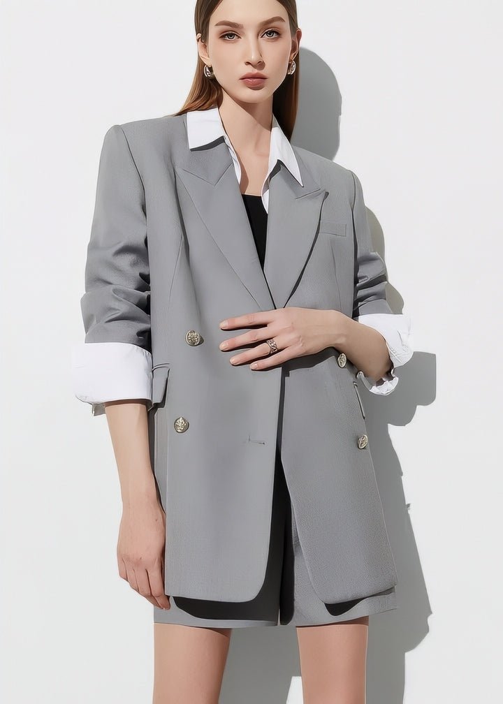 W - Button Tailored Jacket - Vera Lumina