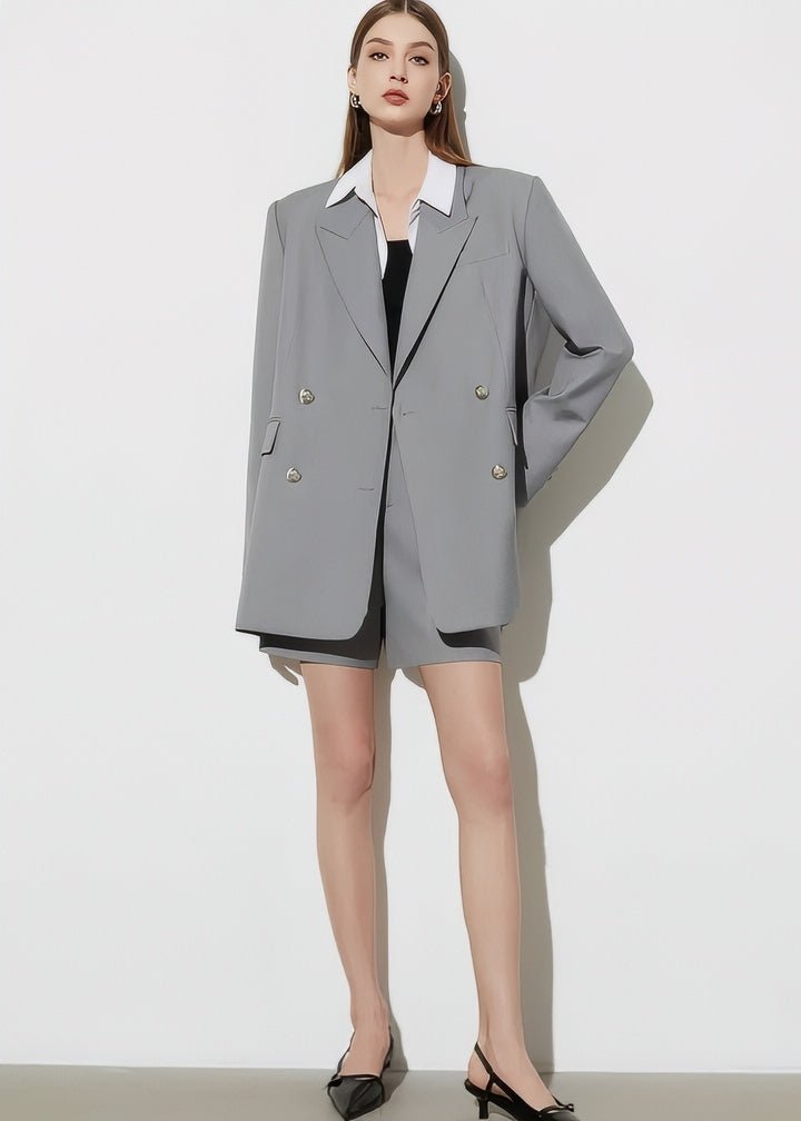 W - Button Tailored Jacket - Vera Lumina