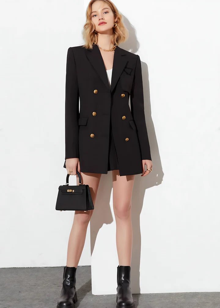 Waist Chain Tailored Jacket - Vera Lumina