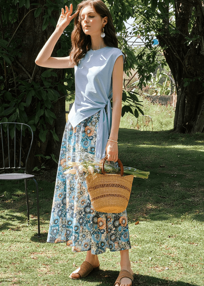 WANDERLUST BOTANICAL TOP&SKIRT - Vera Lumina