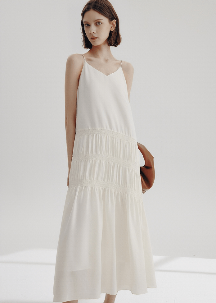 WANDERLUST FRINGE SLIP DRESS - Vera Lumina
