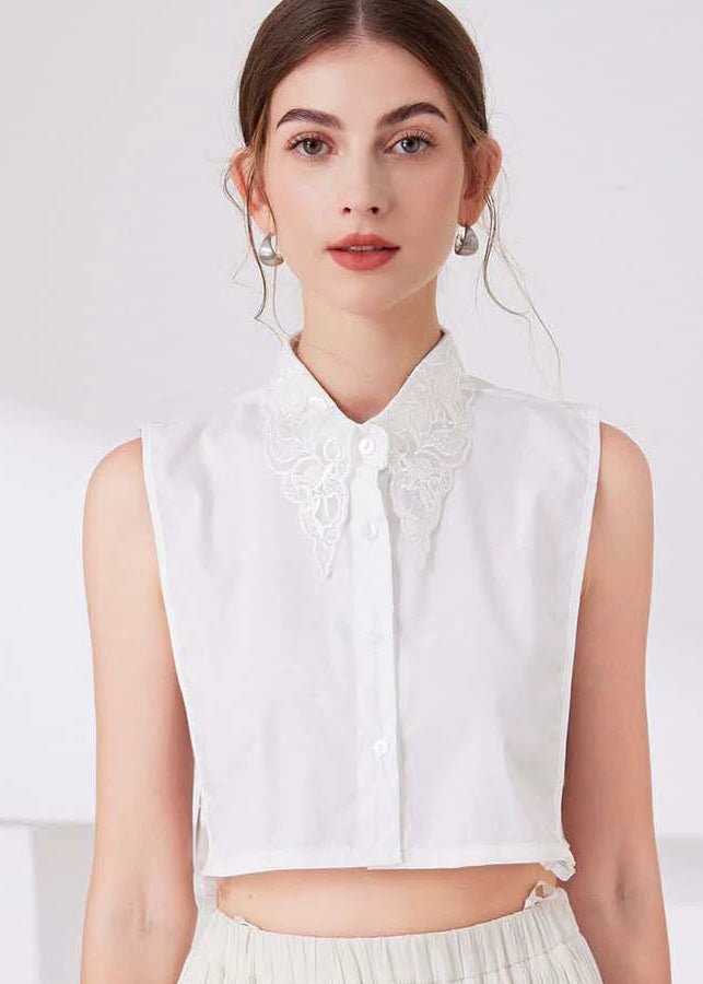 White decorative curler - Vera Lumina