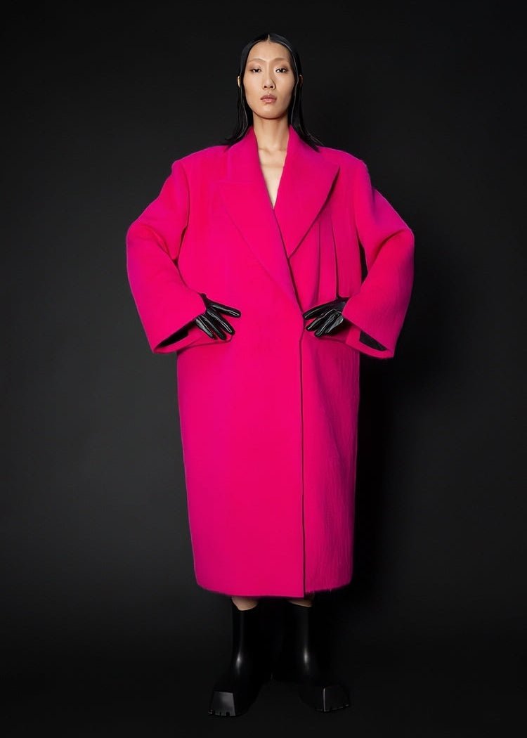 WIDE VIVID COAT - Vera Lumina