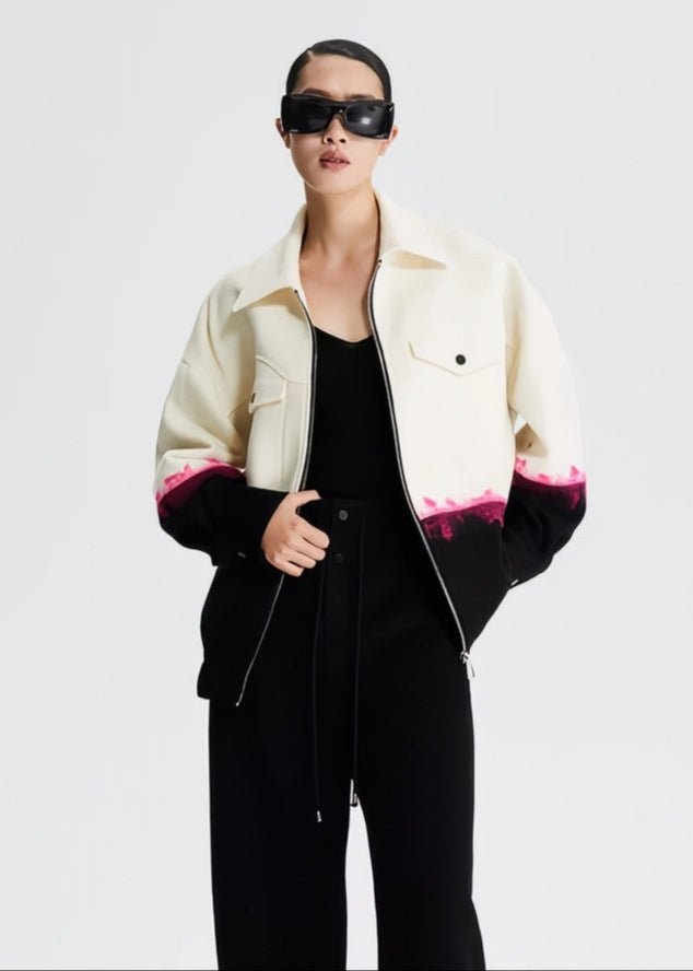 wool top jacket - Vera Lumina