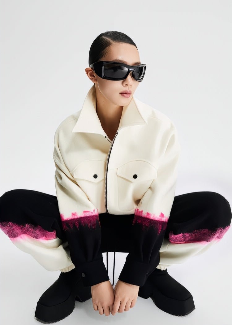 wool top jacket - Vera Lumina