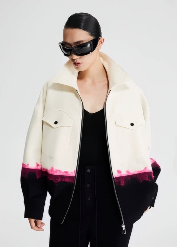 wool top jacket - Vera Lumina