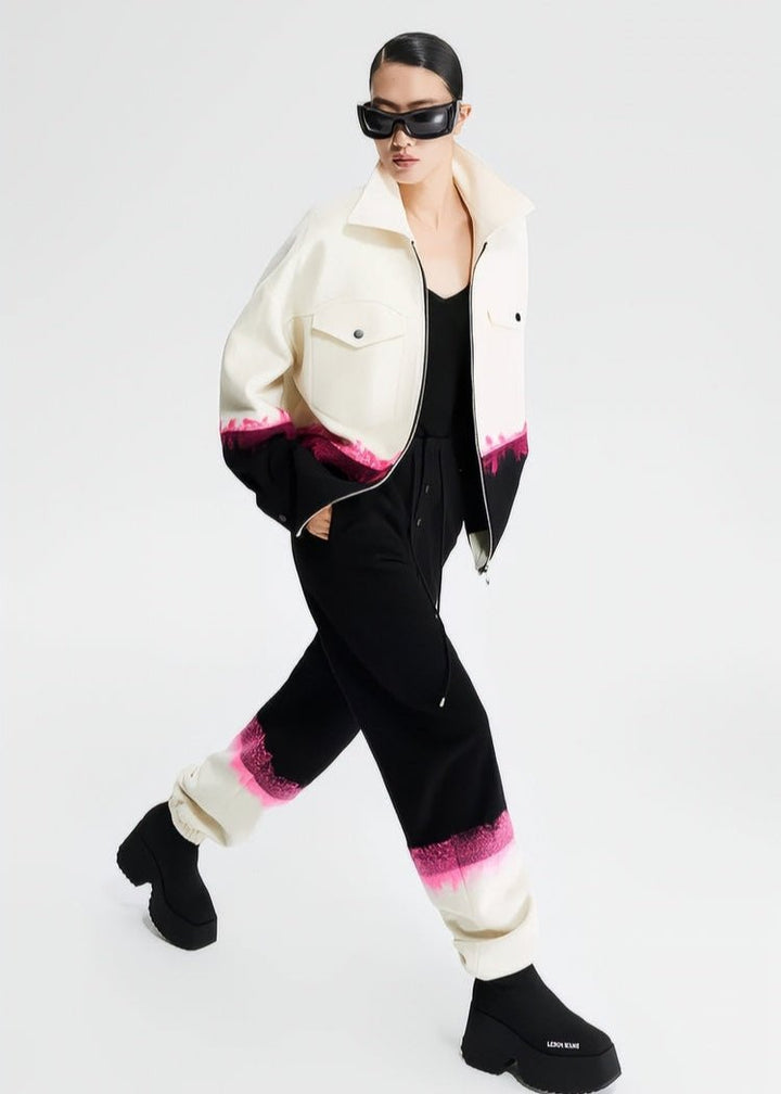 wool top jacket - Vera Lumina
