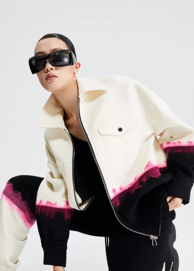 wool top jacket - Vera Lumina
